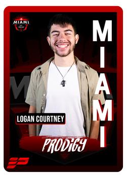 2021 Epacks AFD Miami #NNO Logan Courtney Front